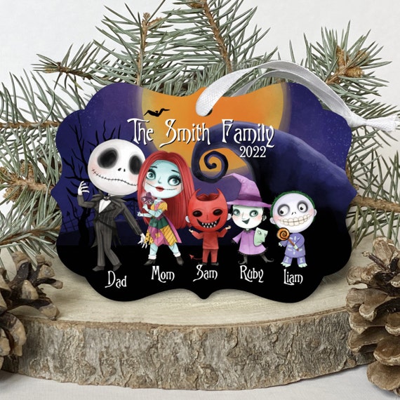 Nightmare before christmas family ornament Clearance