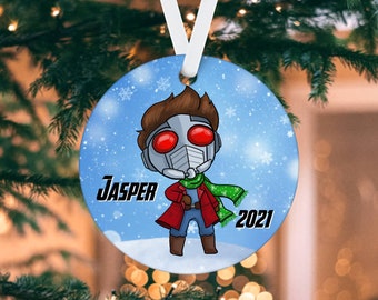 Kid's Hero Ornament, Ant Man Character Christmas Ornament, Personalized Ornaments for Kids