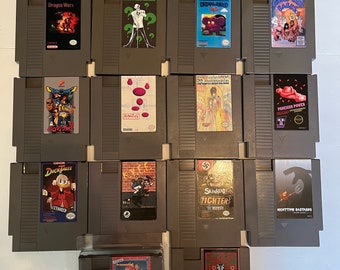 Nintendo NES “ADULT” - Past to Present media game lot.