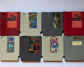 8 - Nintendo NES International “JULES” media lot