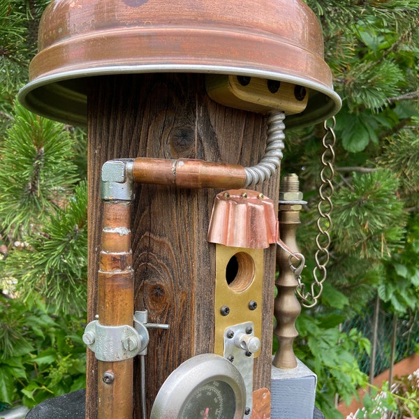 Steampunk Birdhouse - Etsy