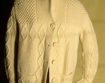 Hand knit jacket | Etsy