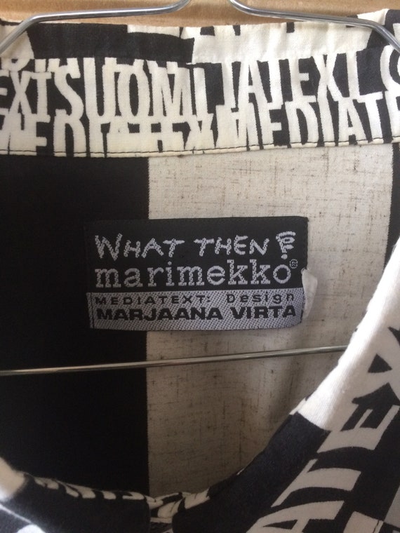 Marimekko designer shirt