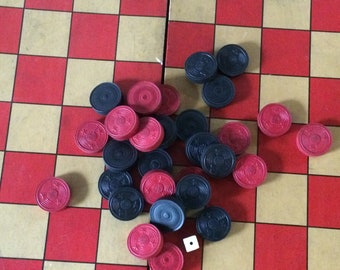 game board box, checkers backgammon