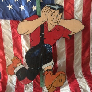 Li&#39;l Abner/ Al Capp character plywood cut outs