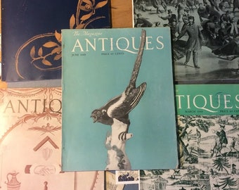 Antiques Magazine, 5 issues from 1949