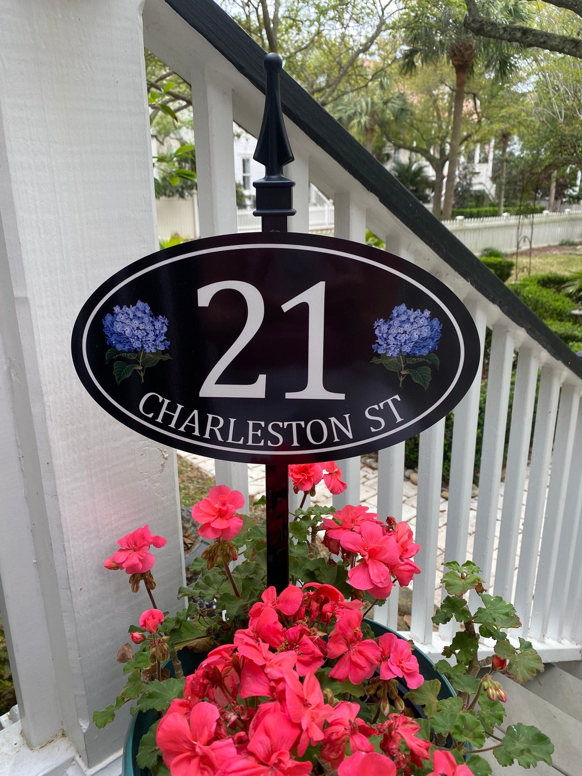Garden Sign Blueberry Patch Themed With Stake - Etsy