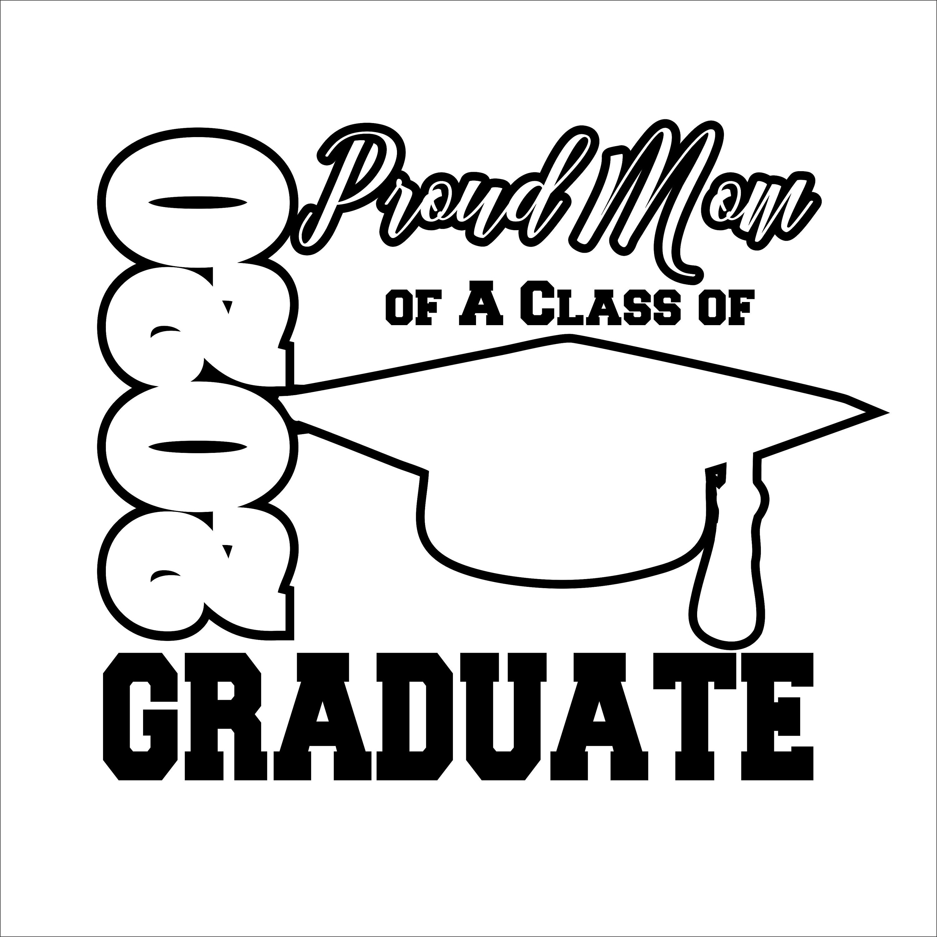 Download Senior 2020 Proud Mom Digital File - DIY - Svg, Dxf, Eps ...