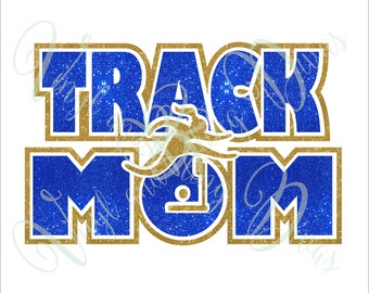 Track Mom Girl Hurdle Digital File  SVG, ESP, PNG, Jpg File