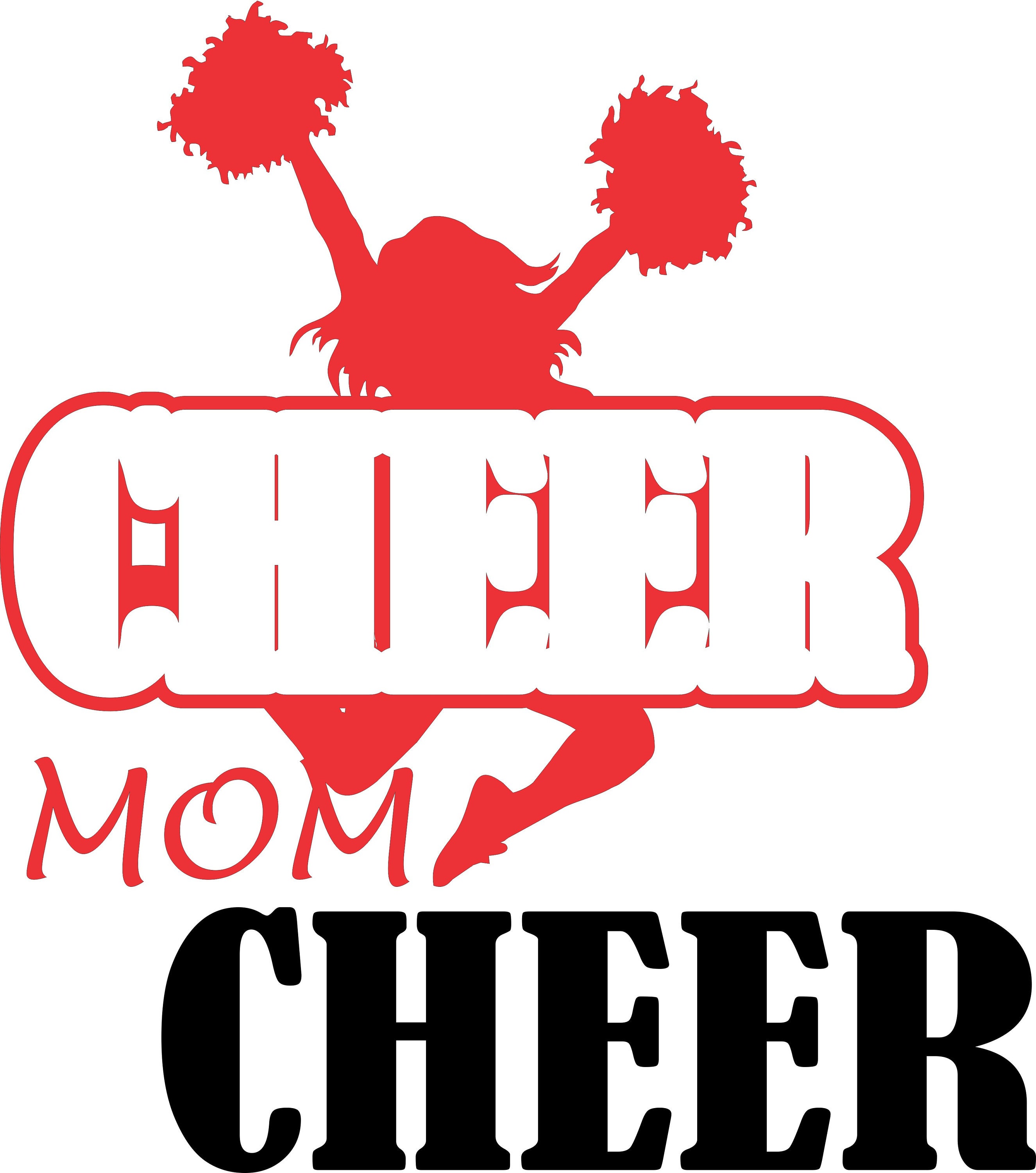 Download Cheer Mom design Digital File SVG, ESP, PNG, Jpg File