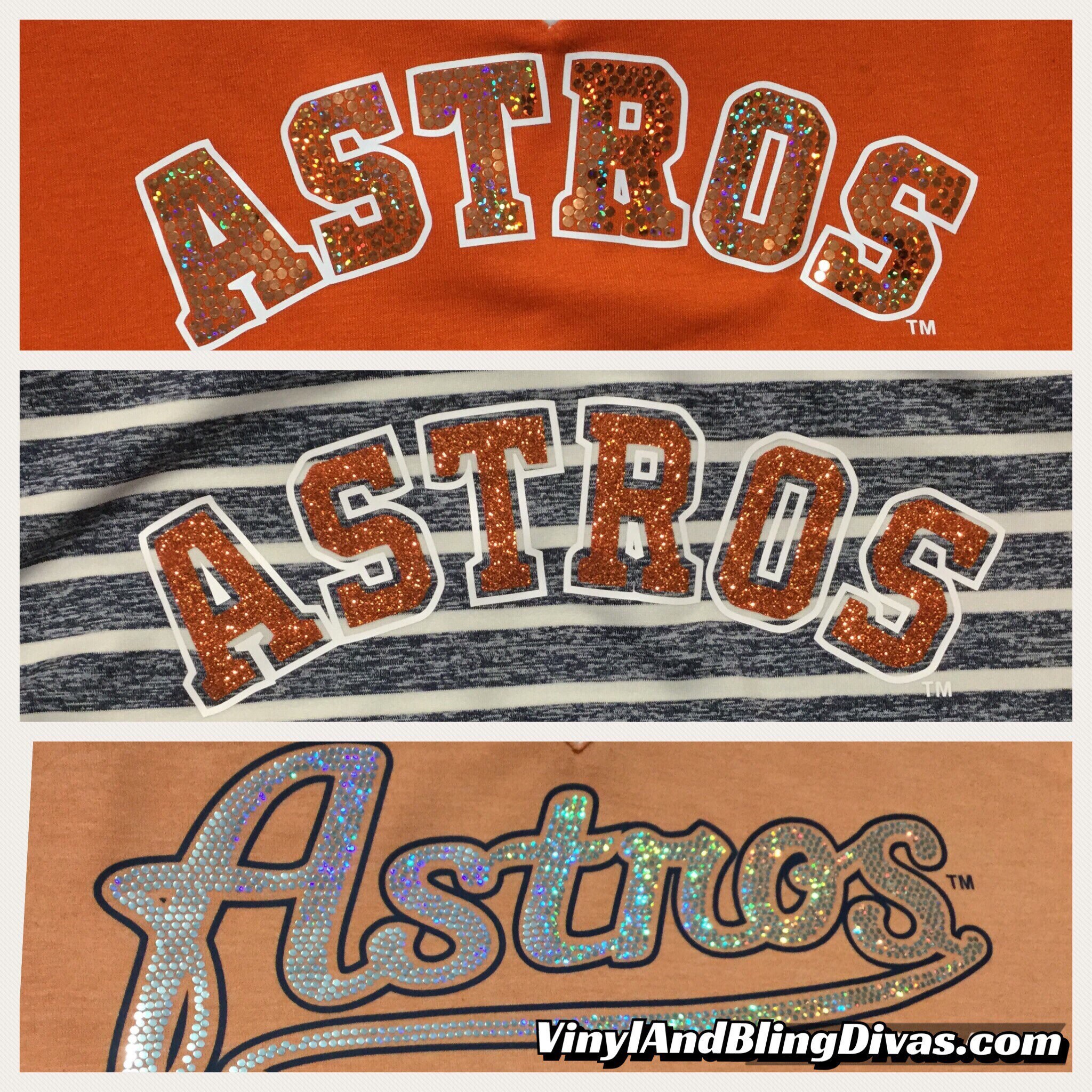 astros bling shirt