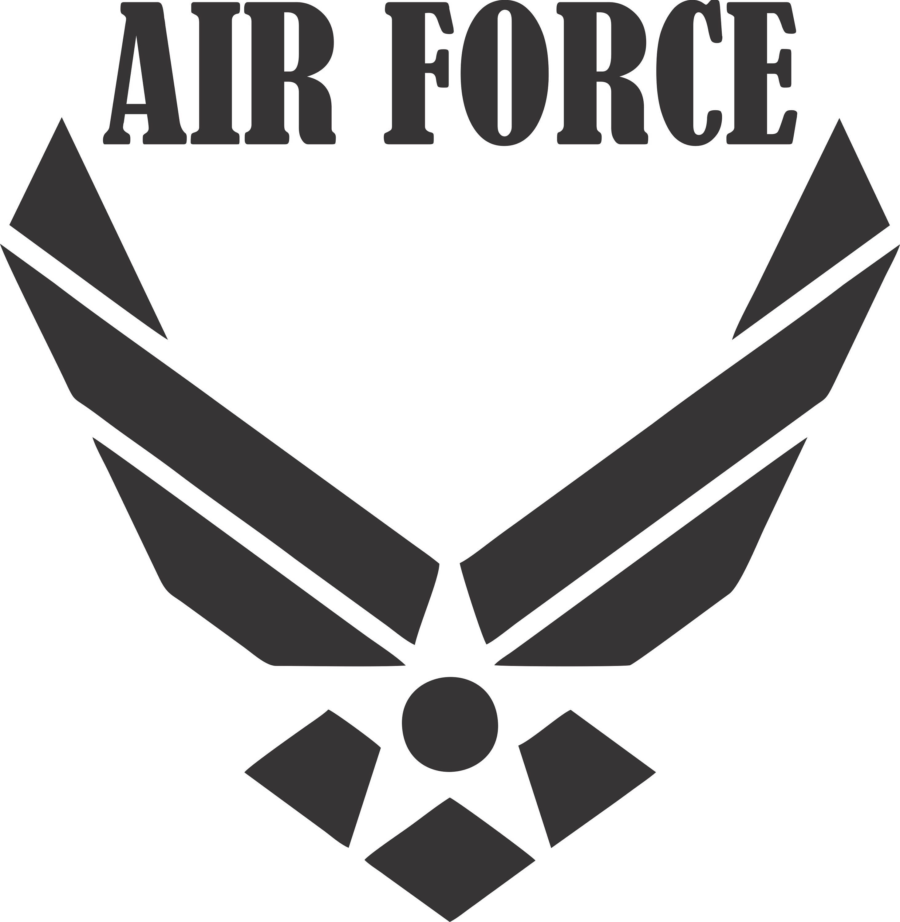 Download Air Force Logo SVG, ESP, PNG, Jpg File