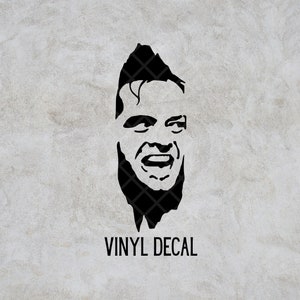 Jack Torrance Vinyl Sticker, The Shining, Vinyl Decal, Car Decal, Laptop Decal, Permanent Vinyl Decal, Movie Decal, Horror Decal