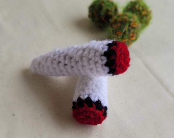 Handmade häkeln Katzenminze Doobie, Neuheit Katzenspielzeug