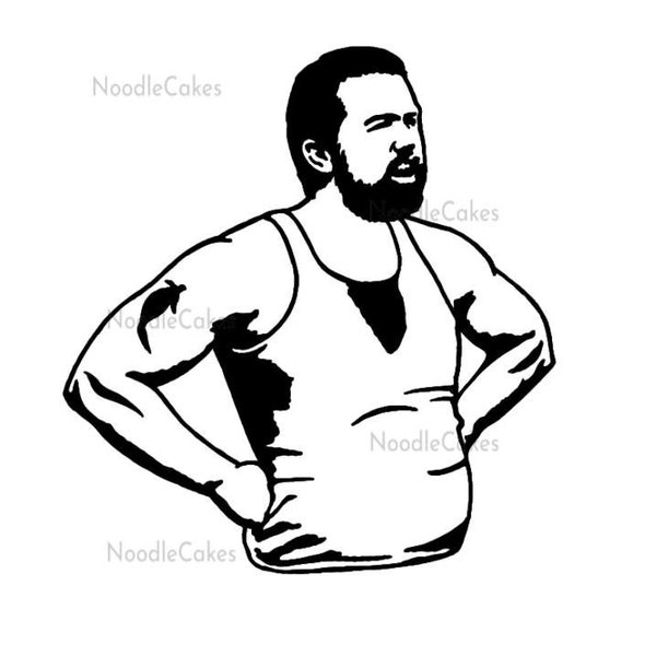 Always Sunny Fat Mac Decal, It's Always Sunny in Philadelphia, Mac Sticker, Big Mac Decal, Always Sunny Decal, Funny Sticker, Vinyl Decal