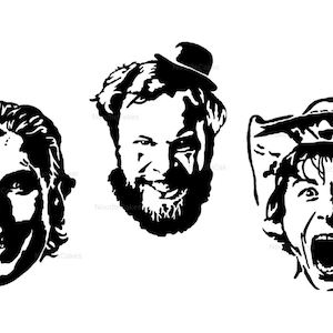Last Podcast on the Left Decals, LPOTL Stickers, Last Podcast, Henry Zebrowski, Ben Kissel, Marcus Parks, Portrait Decals, Vinyl Stickers