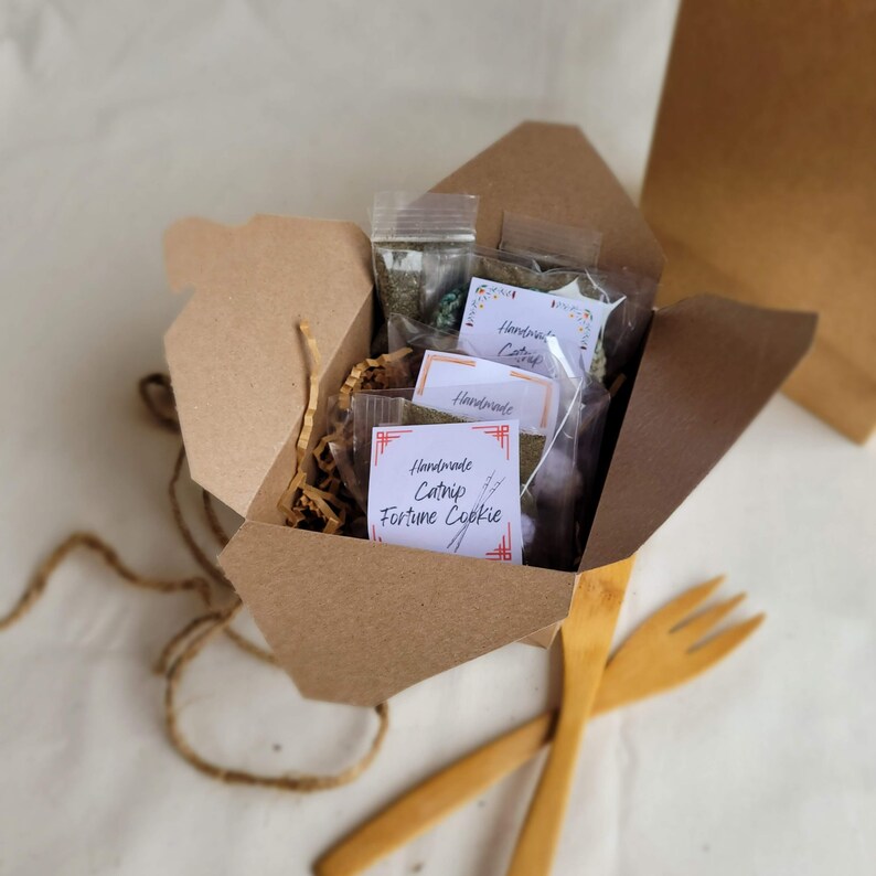 Catnip Takeout Toys Takeout Cat Toys Catnip Toy Funny Cat Etsy