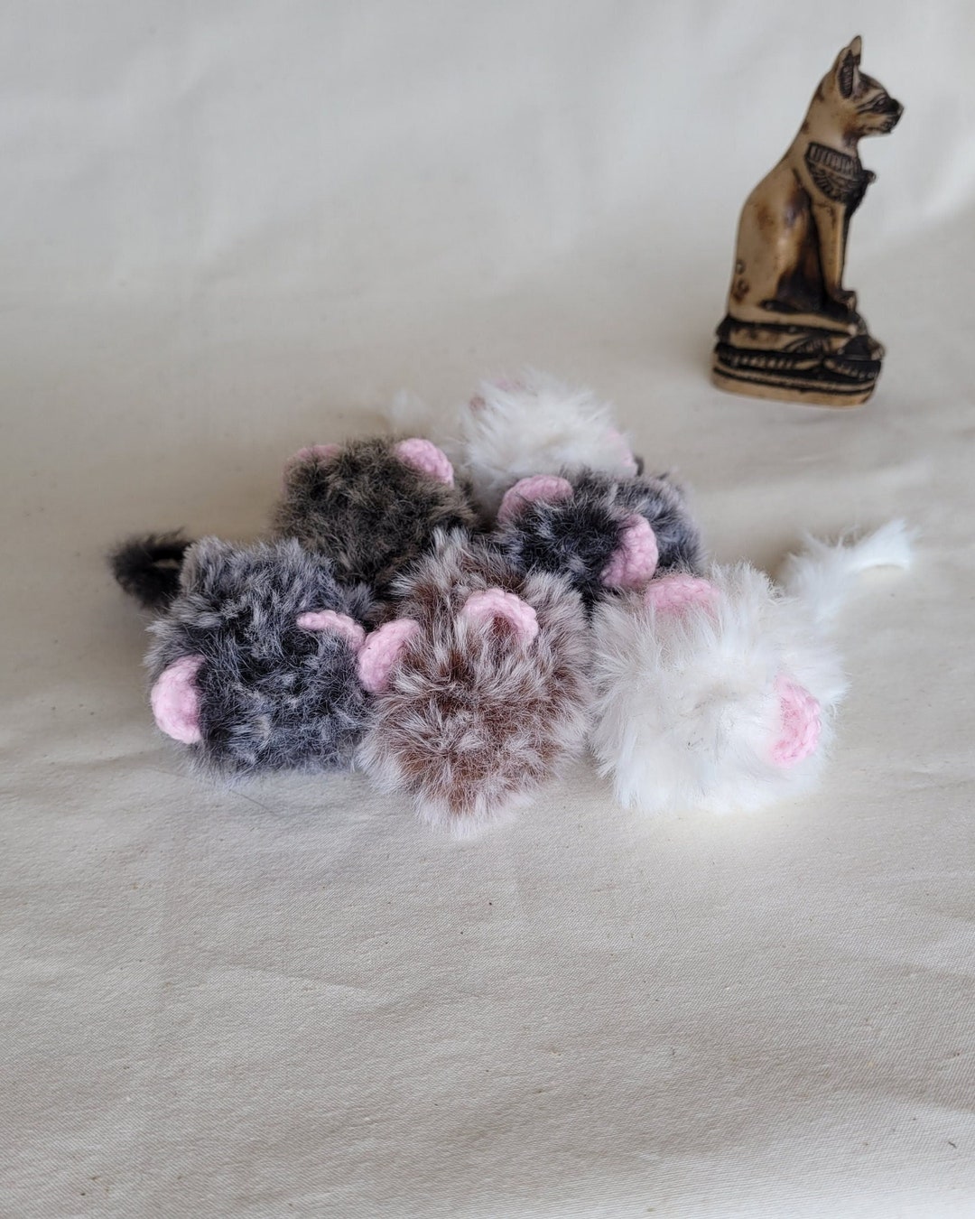 Super Fuzzy Catnip Mouse Toy, Catnip Toy, Catnip Mice, Super Soft Mouse