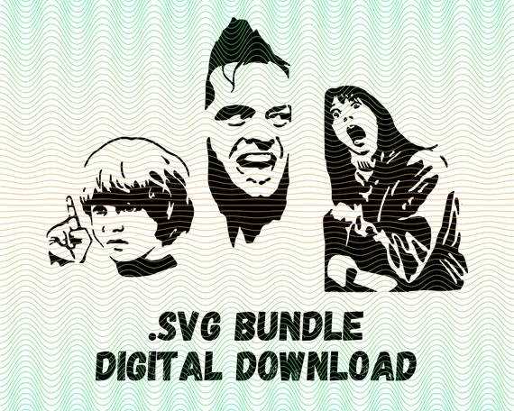 The Shining SVG Bundle, Horror Movie Characters (Digital Download)