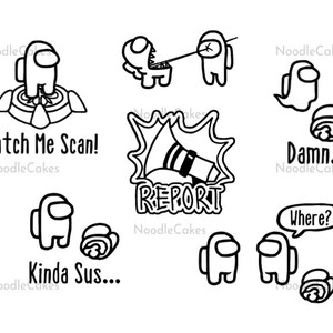 among us vinyl stickers among us vinyl decals car decals etsy