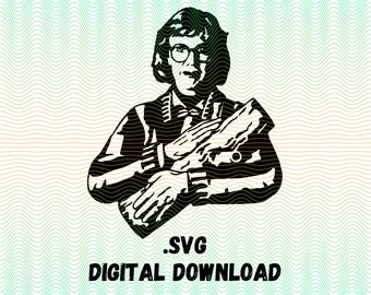 Twin Peaks Log Lady svg, Twin Peaks svg, The Log Lady svg, Cricut svg Download, Silhouette svg, digitaler Download, persönlichen Gebrauch svg