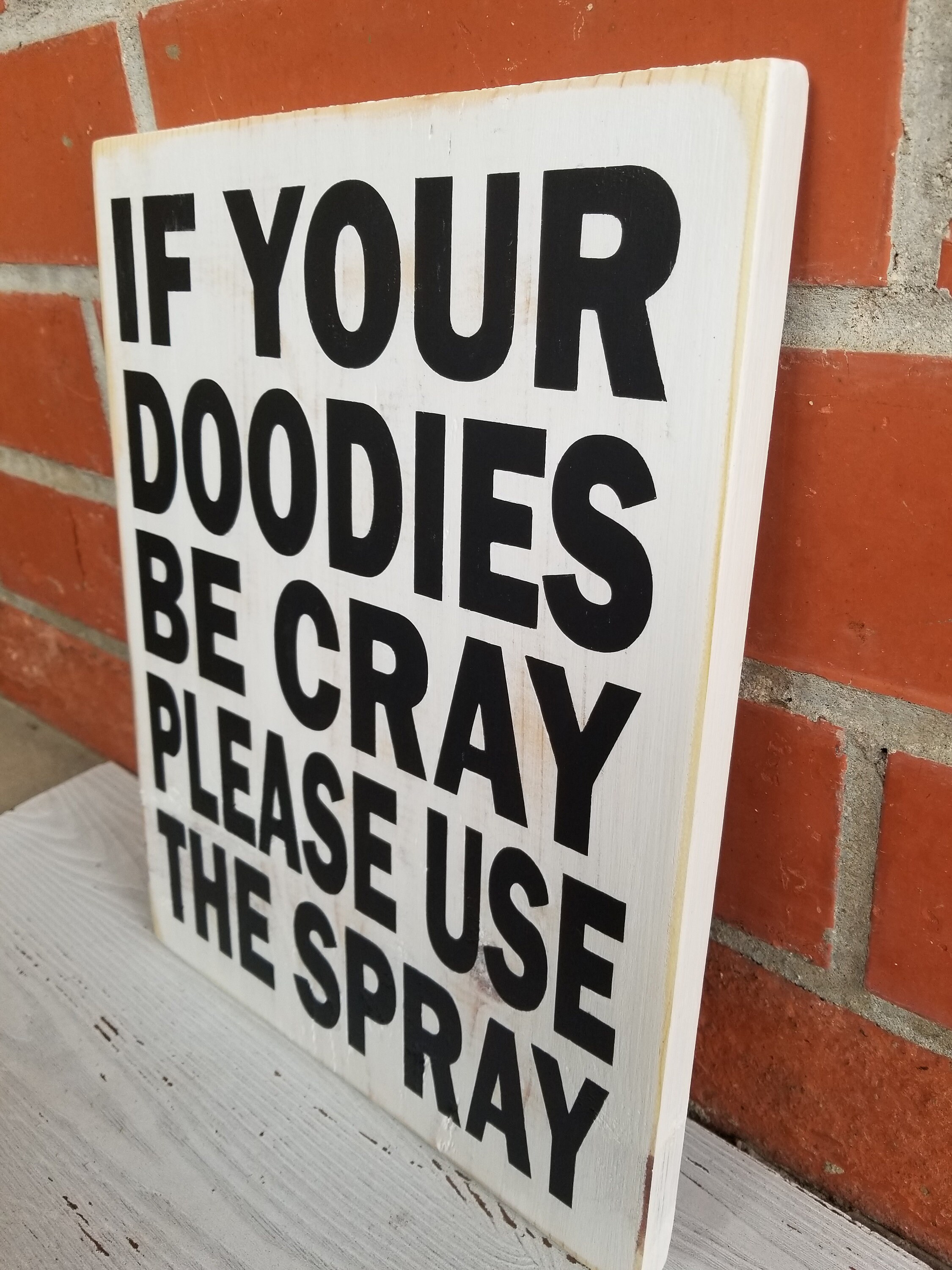 Wood Sign Wood Art Wood Decor Bathroom Decor Bathroom Etsy