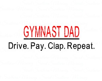 Download Gymnastics Dad Svg Etsy