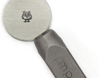 Owl Metal Stamp 6mm Hootie Design Stamp Metal Stamping Tools Steel Impressart Professional Tools