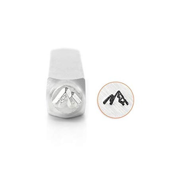 Mountain Stamp Metal Stamp Design Stamp Mountains Metal Stamping Tools 6mm Stamp Hand Stamping