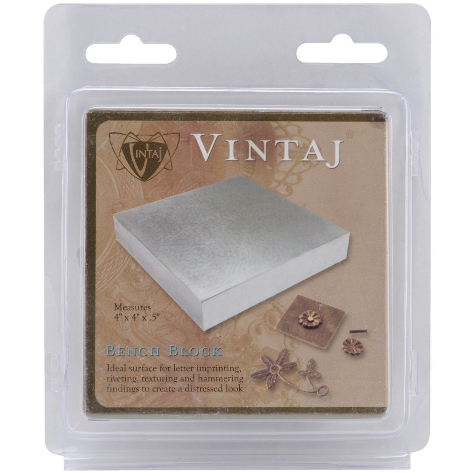 Metal Stamping Block Steel Stamping Block Vintaj Block Metal Etsy