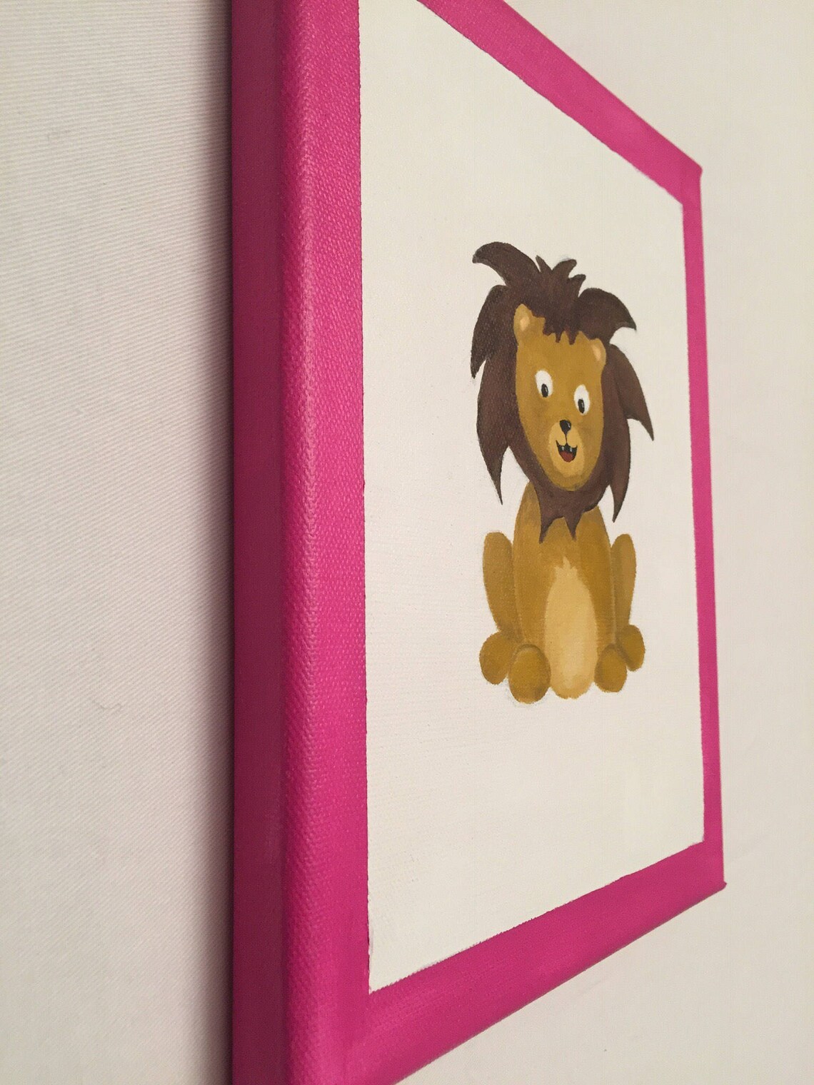 Safari Nursery Baby Lion Nursery Baby Lion Wall Art Baby Etsy