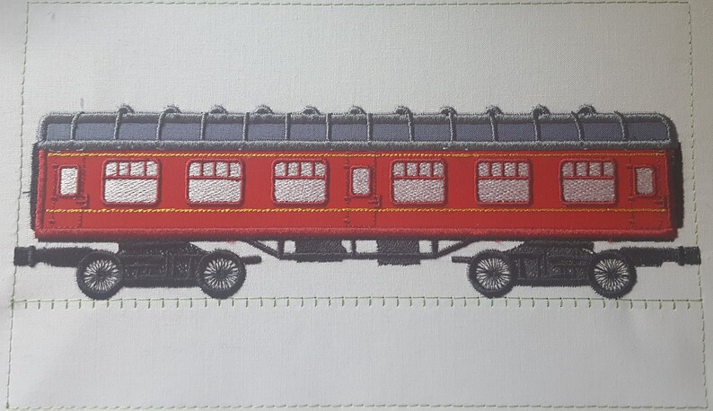 Locomotive Applique embroidery design Train Harry Potter Applique quilt blocks
