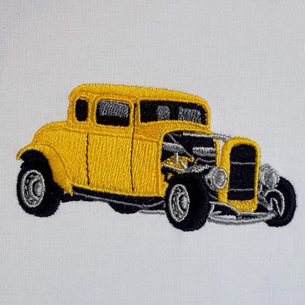 Vintage classic car / Embroidery Design / Old cars