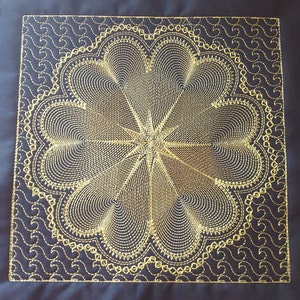 Quilting Block Embroidery Design Shapes3 / Machine Embroidery / Quilting / 3D / Quilt with embroidery machine / flower quilting
