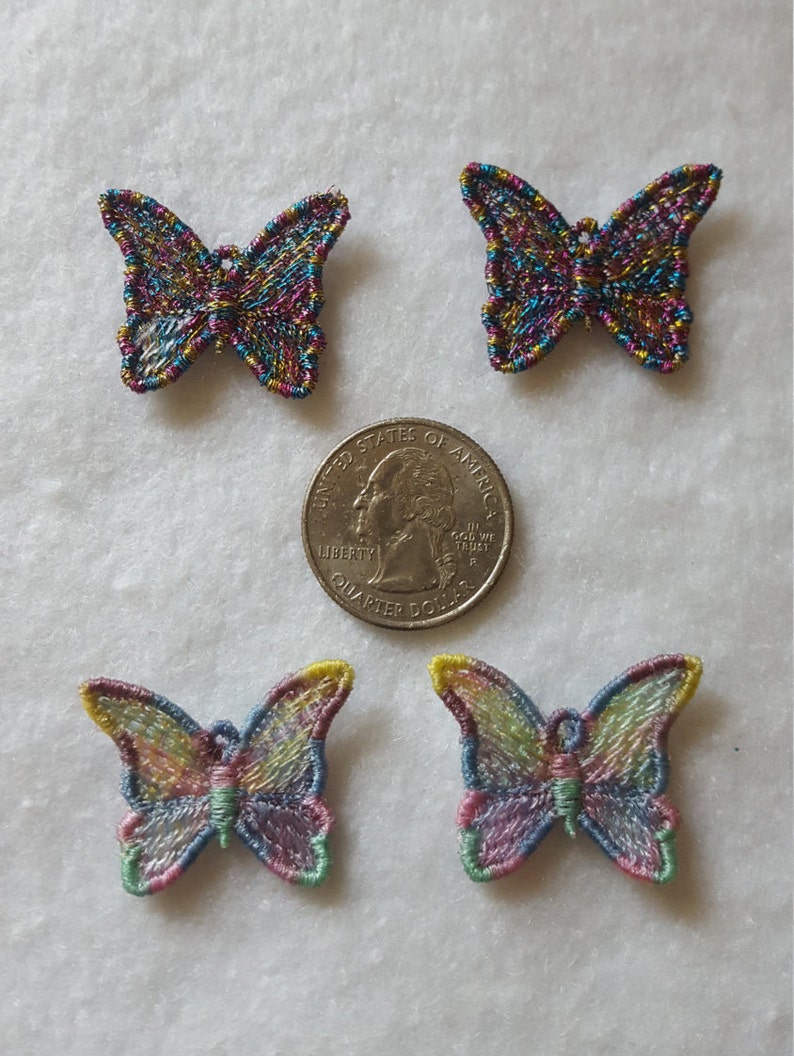 Butterfly fsl earrings embroidery design  machine embroidery  etsy Butterfly fsl earrings embroidery design  machine embroidery  etsy