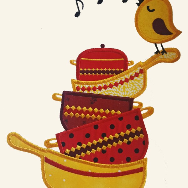 Kitchen Towels Embroidery Designs Etsy