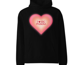 I Heart Big Pharma Unisex oversized hoodie