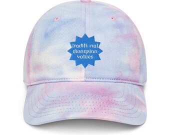 Traditional Dionysian Values Tie dye hat