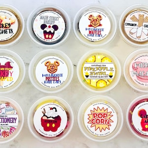 Disney Inspired Wax Melts: Pick 5 Deal | Soy Wax Melts For Warmer | Disney Lover Gift Under 20 | We Combine Shipping!