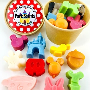 Parks Scents | Disney Parks Inspired Soy Wax Melts for Warmer | Disney World Disneyland Scents | Handmade Gift Under 10 | Disney Lover Gift