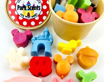 Disney Parks Inspired Wax Melts For Warmer | Magical Theme Park Scents | Handmade Disney Lover Home Fragrance Gift