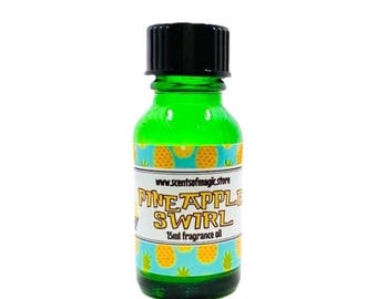 Pineapple Swirl: Disney Inspired Fragrance Oil for Candles, Diffusers & Wax Warmers | Disney Lover Gift Under 10