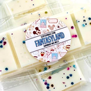 Fantasyland | Theme Park Inspired | Soy Snap Bar Wax Melts | Disney World Disneyland Scents | Gifts Under 10 | We Combine Shipping!