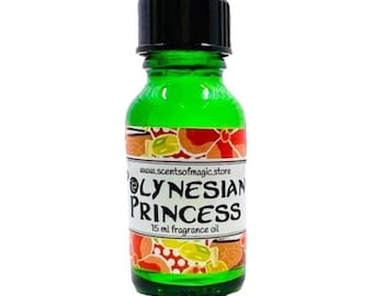 Polynesian Princess Home Fragrance: Coconut Hibiscus Scent | Candle, Soap & Diffuser Oil (15ml)