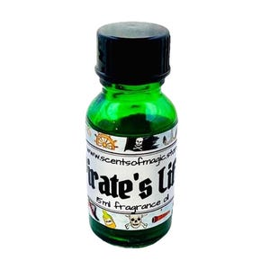 Pirate&#39;s Life | Theme Park Inspired Home Fragrance Oil | Candle Soap Making Oil | Electric & Reed Diffuser Oil | Disney Lover Gift | 15mL