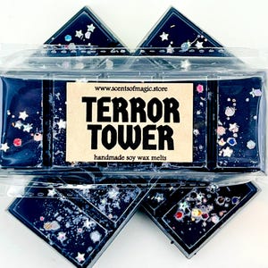 Terror Tower Wax Melts: Theme Park Ride Inspired Wax Melts & Fragrance Oil for Warmer | Disney Lover Gift Under 10 | We Combine Shipping!