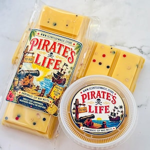 Pirate’s Life Soy Snap Bar For Warmer: Theme Park Inspired Home Fragrance