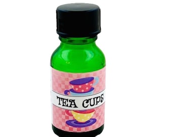 Spinning Tea Cups: Tea and Almond Cake Scent | Candle, Soap & Diffuser Oil (15ml)