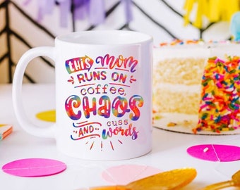 Funny Mothers Day Gift, Coffee Mug for Mom, Homeschool Mom, New Mom, Mom Birthday Gift, Boy Mom Life, Chaos Coordinator, Trendy Mom Gift