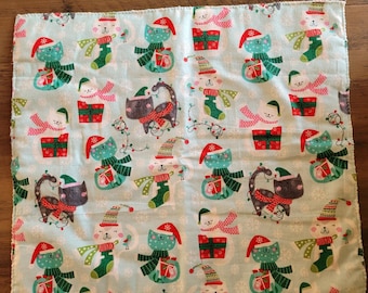 Christmas Kitties Kitten Mat